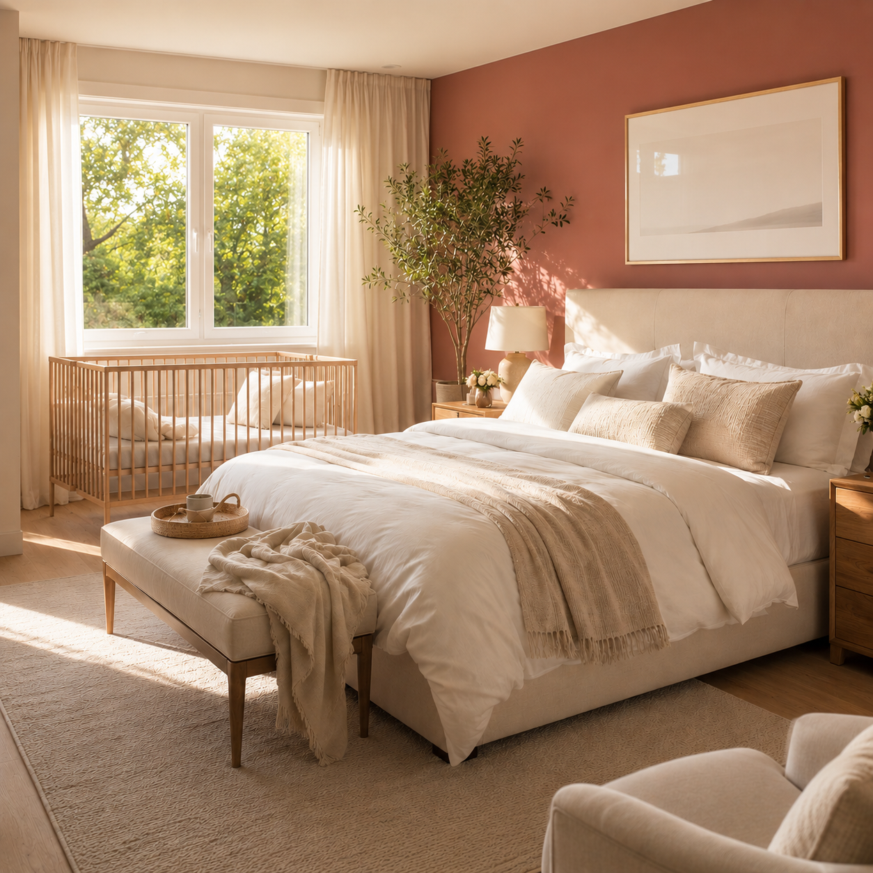 Farby do spálne pre pokojný spánok: vhodné odtiene a inšpirácie