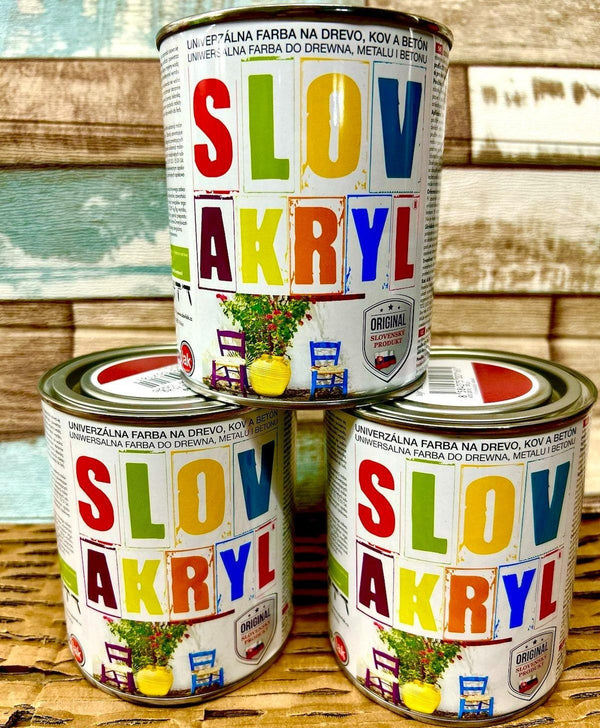 SLOVAKRYL - pretože niektoré zmeny začínajú farbou ♡
