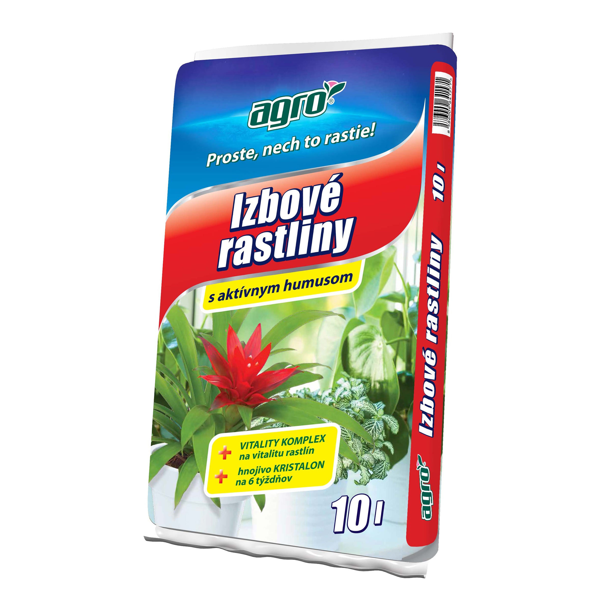 AGRO Substrát pre izbové rastliny s aktívnym humusom 10 l