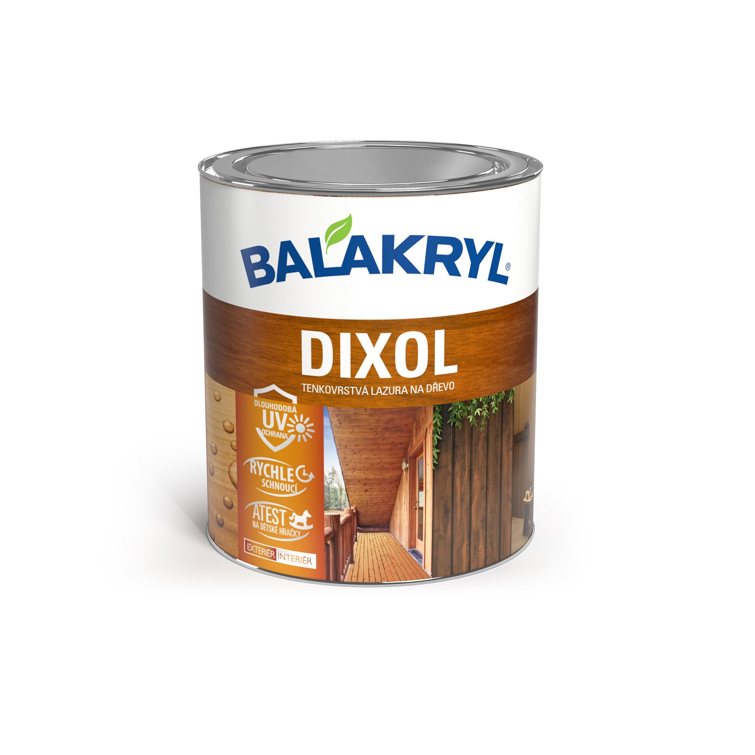 BALAKRYL DIXOL tenkovrstvá lazúra na drevo