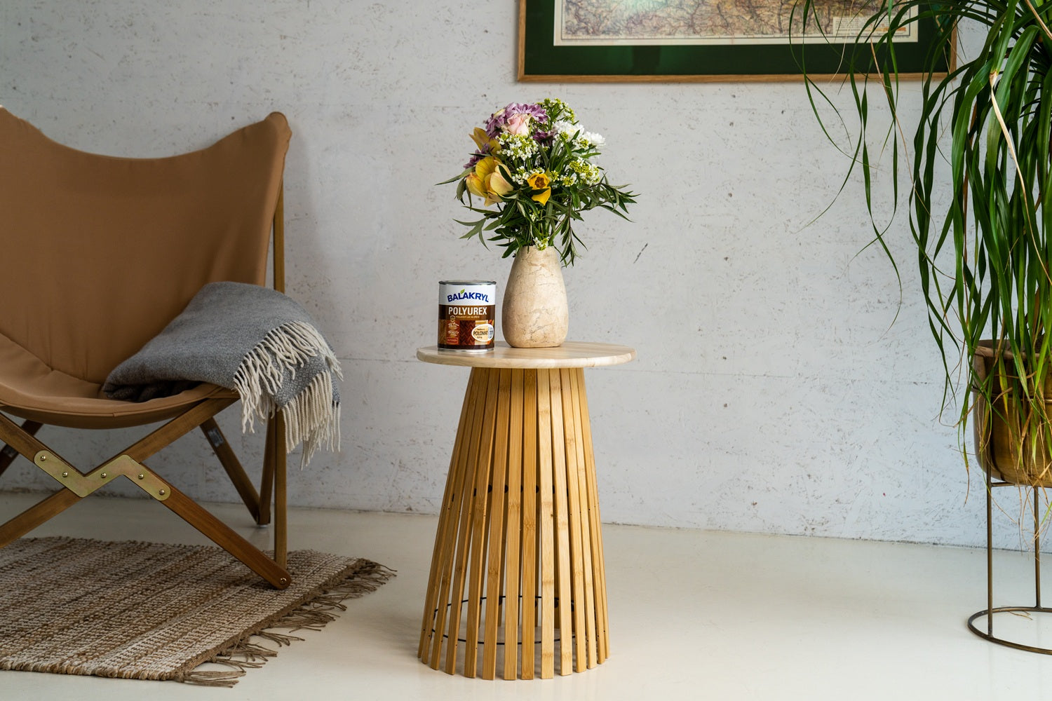 BALAKRYL POLYUREX vodou riediteľný interiérový podlahový lak na drevo_ukážka2