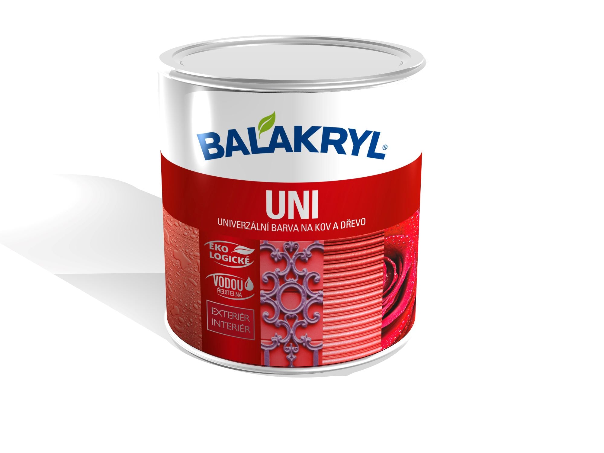 BALAKRYL UNI LESK vodou riediteľná ekologická farba na drevo a kov