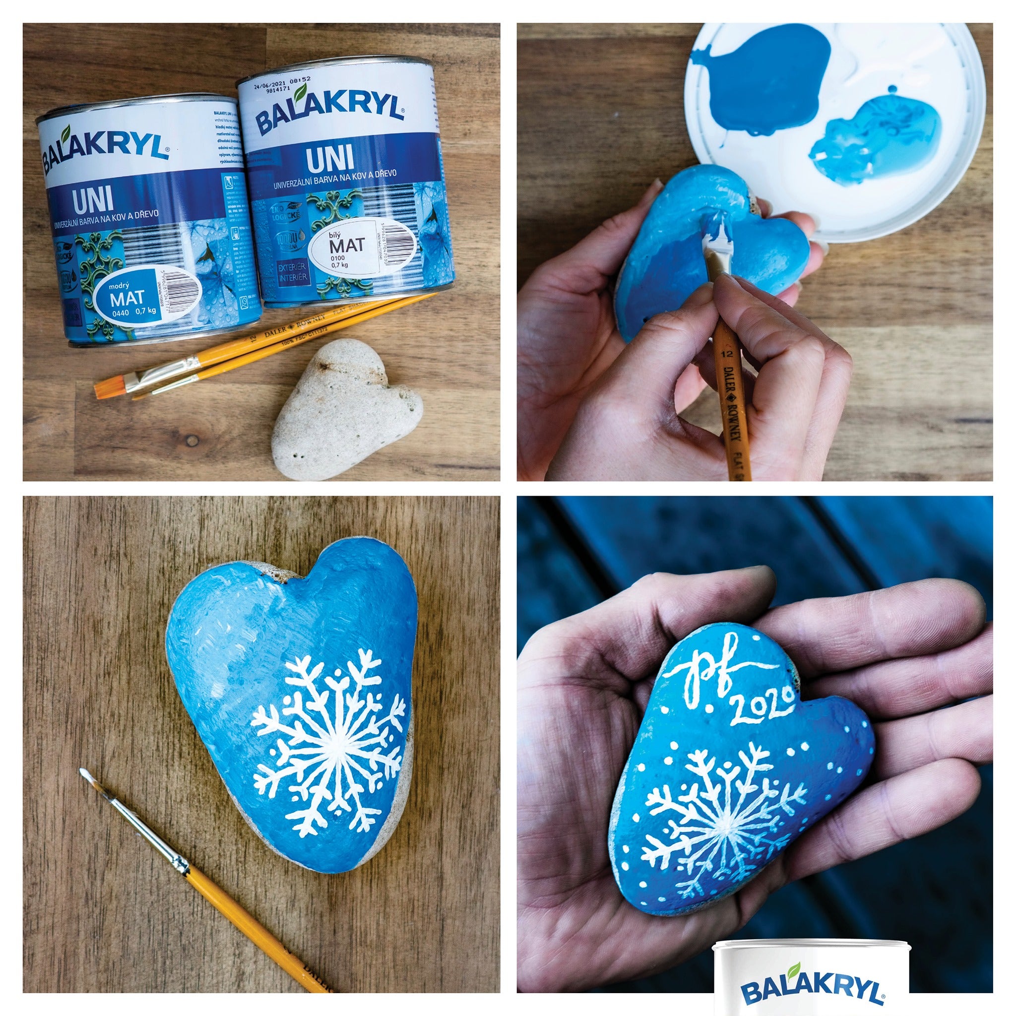 BALAKRYL UNI MAT vodou riediteľná ekologická farba na drevo a kov_použitie
