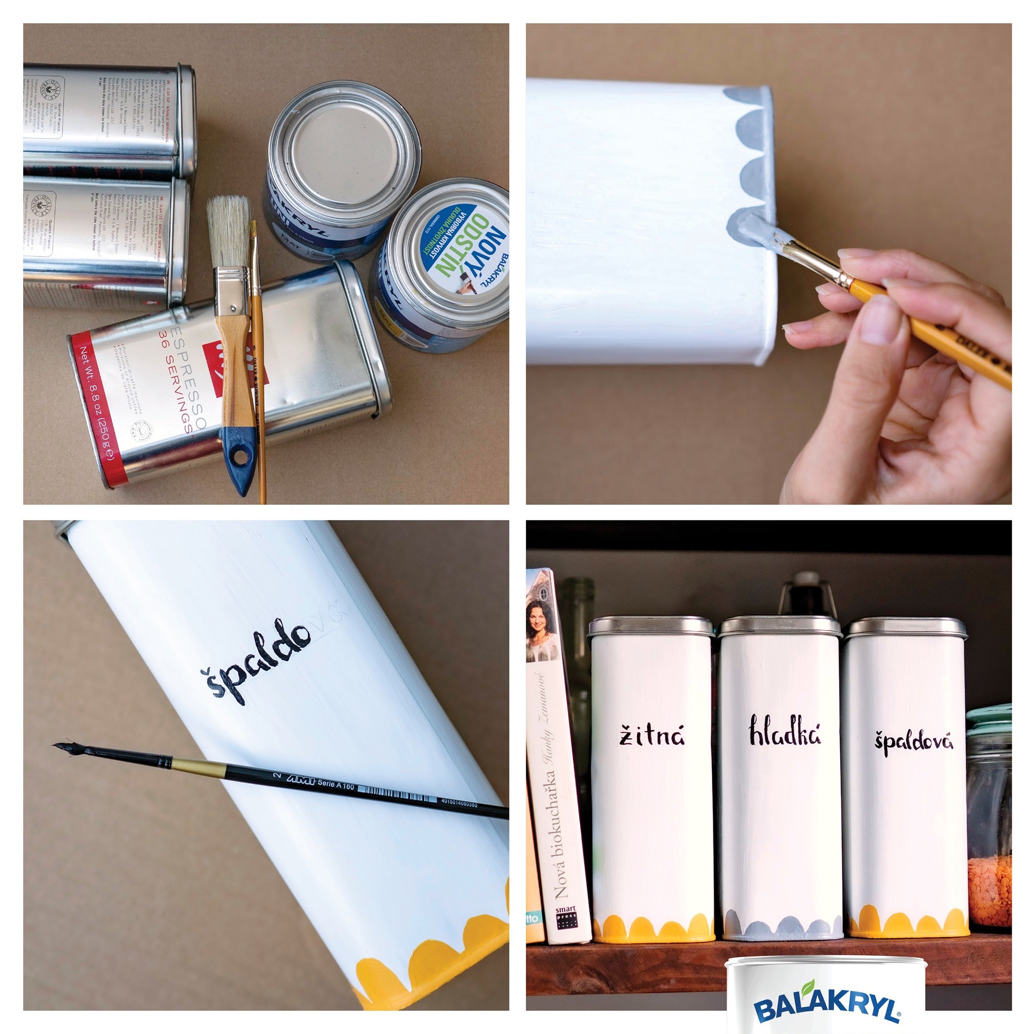 BALAKRYL UNI MAT vodou riediteľná ekologická farba na drevo a kov_použitie