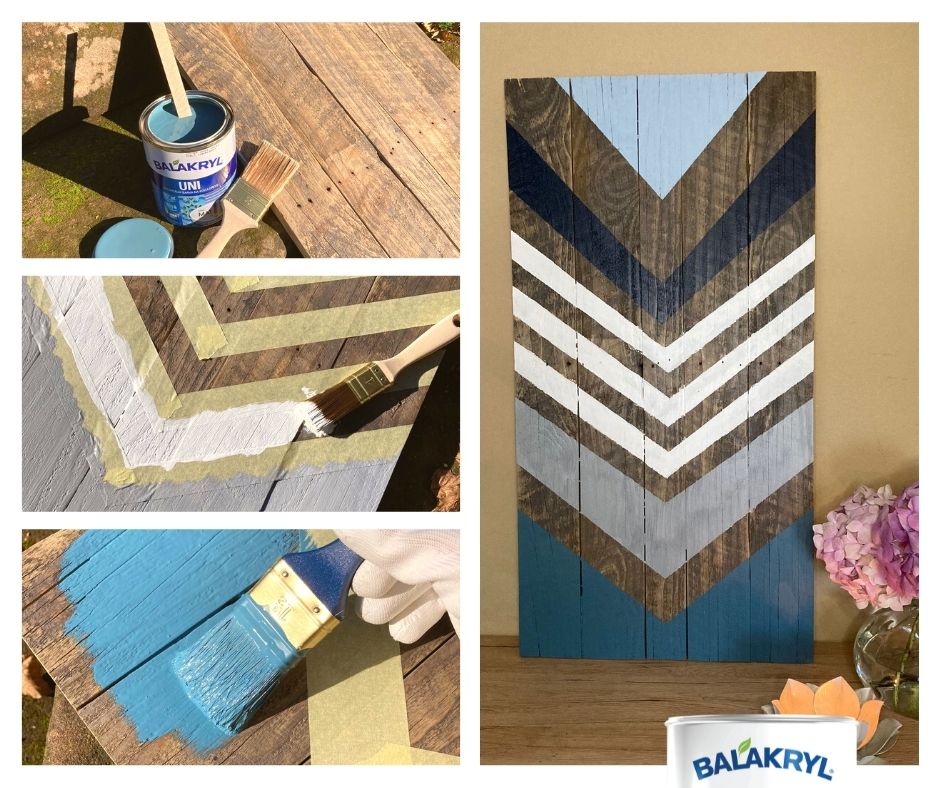 BALAKRYL UNI MAT vodou riediteľná ekologická farba na drevo a kov_použitie