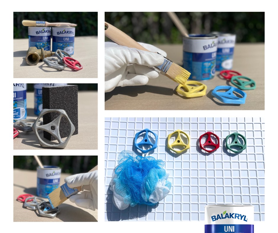 BALAKRYL UNI MAT vodou riediteľná ekologická farba na drevo a kov_použitie