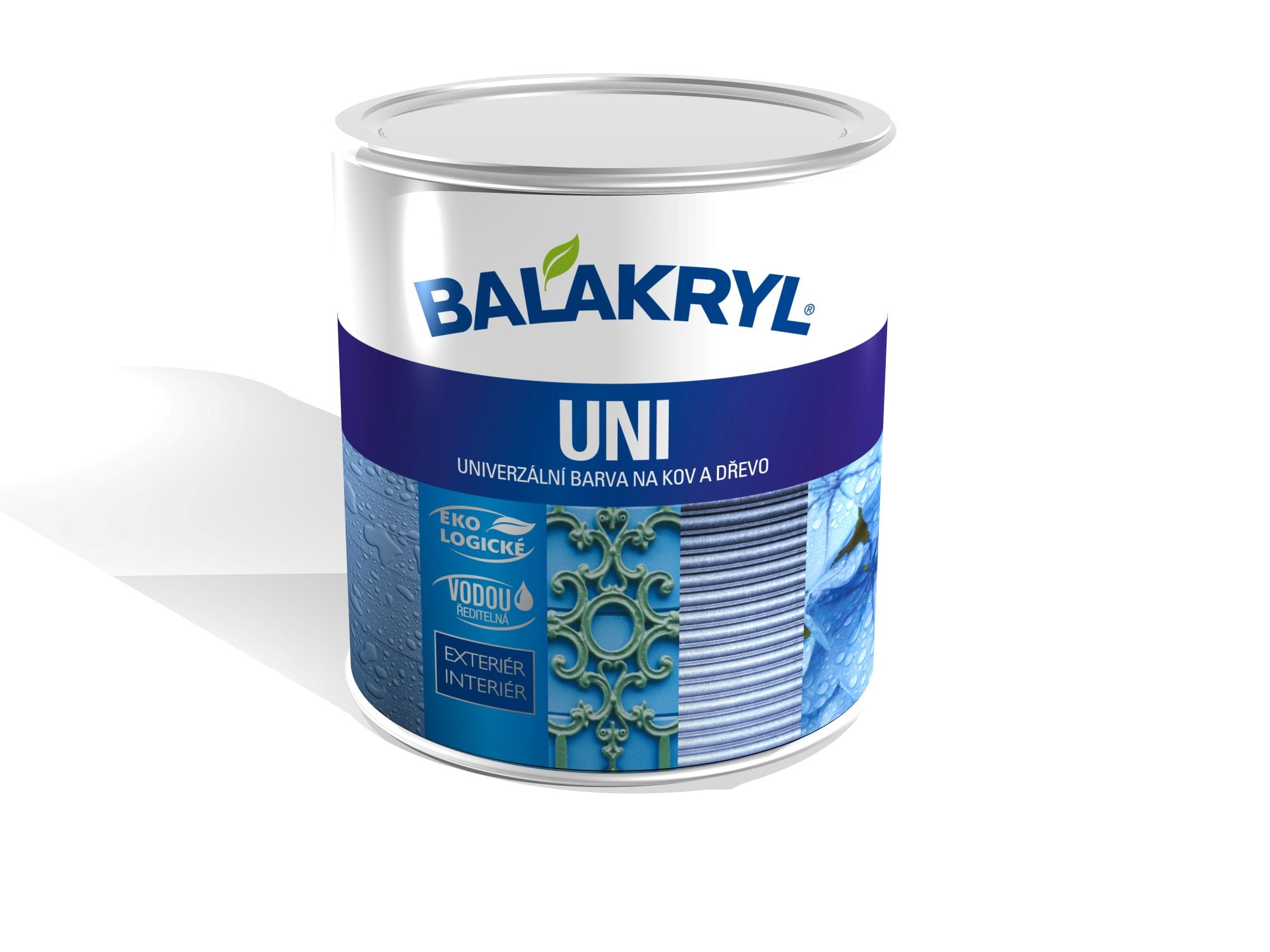 BALAKRYL UNI MAT vodou riediteľná ekologická farba na drevo a kov