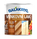 BALAKRYL VONKAJŠÍ LAK na drevo bezfarebný vodou riediteľný