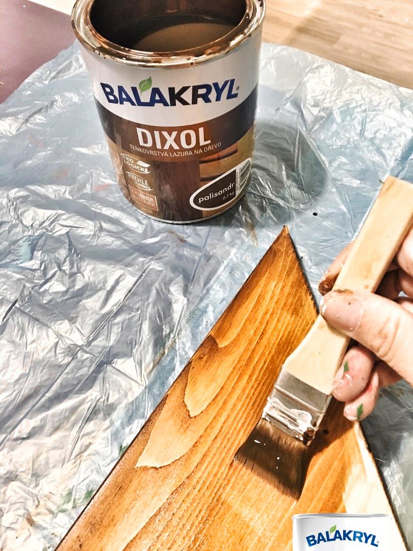 BALAKRYL DIXOL tenkovrstvá lazúra na drevo