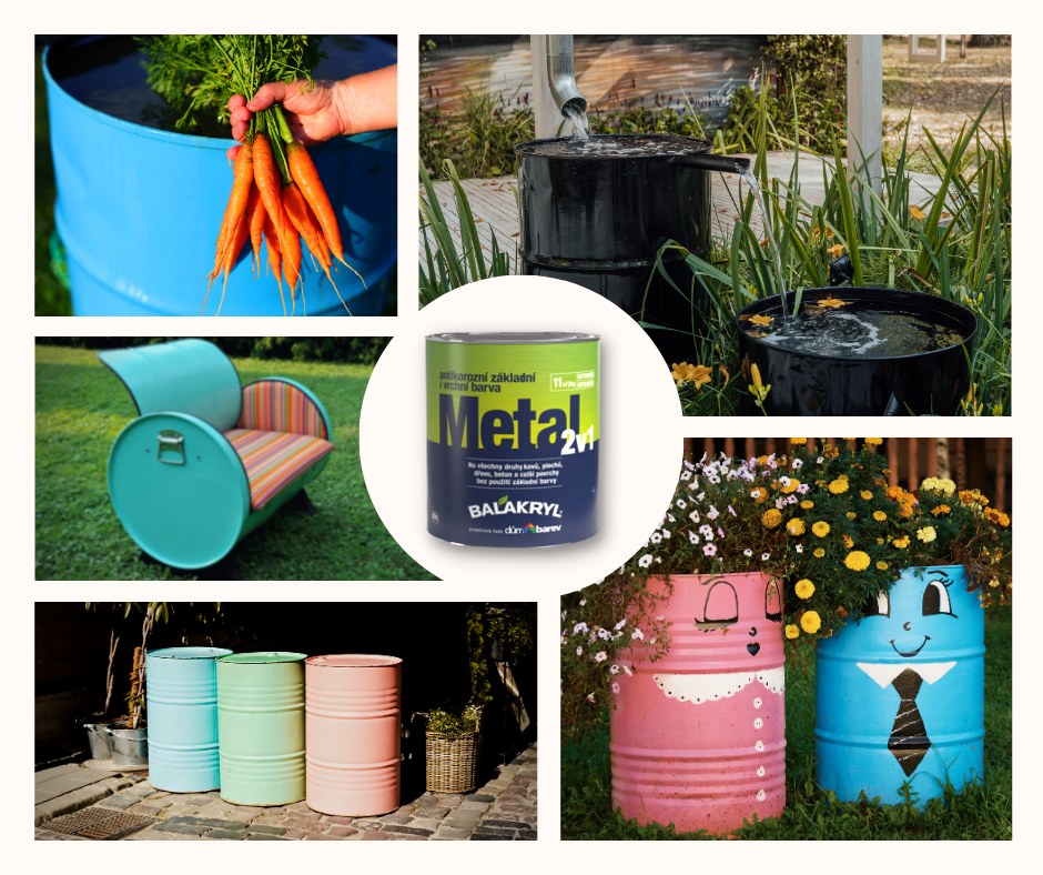 BALAKRYL METAL 2v1 antikorózna základná farba na kov