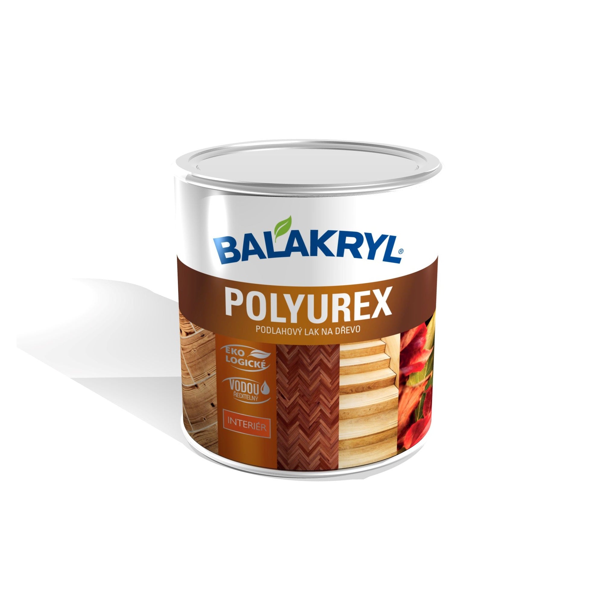 BALAKRYL POLYUREX vodou riediteľný interiérový podlahový lak na drevo