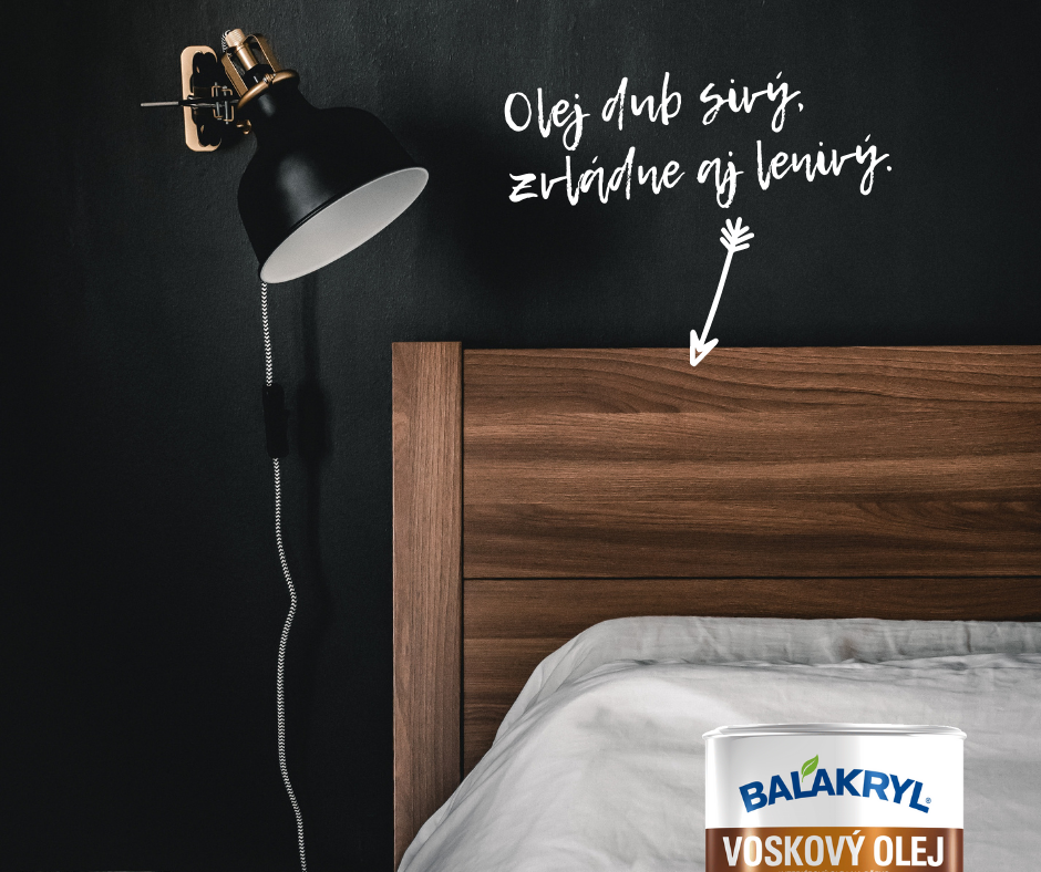 BALAKRYL VOSKOVÝ OLEJ na drevo interiér