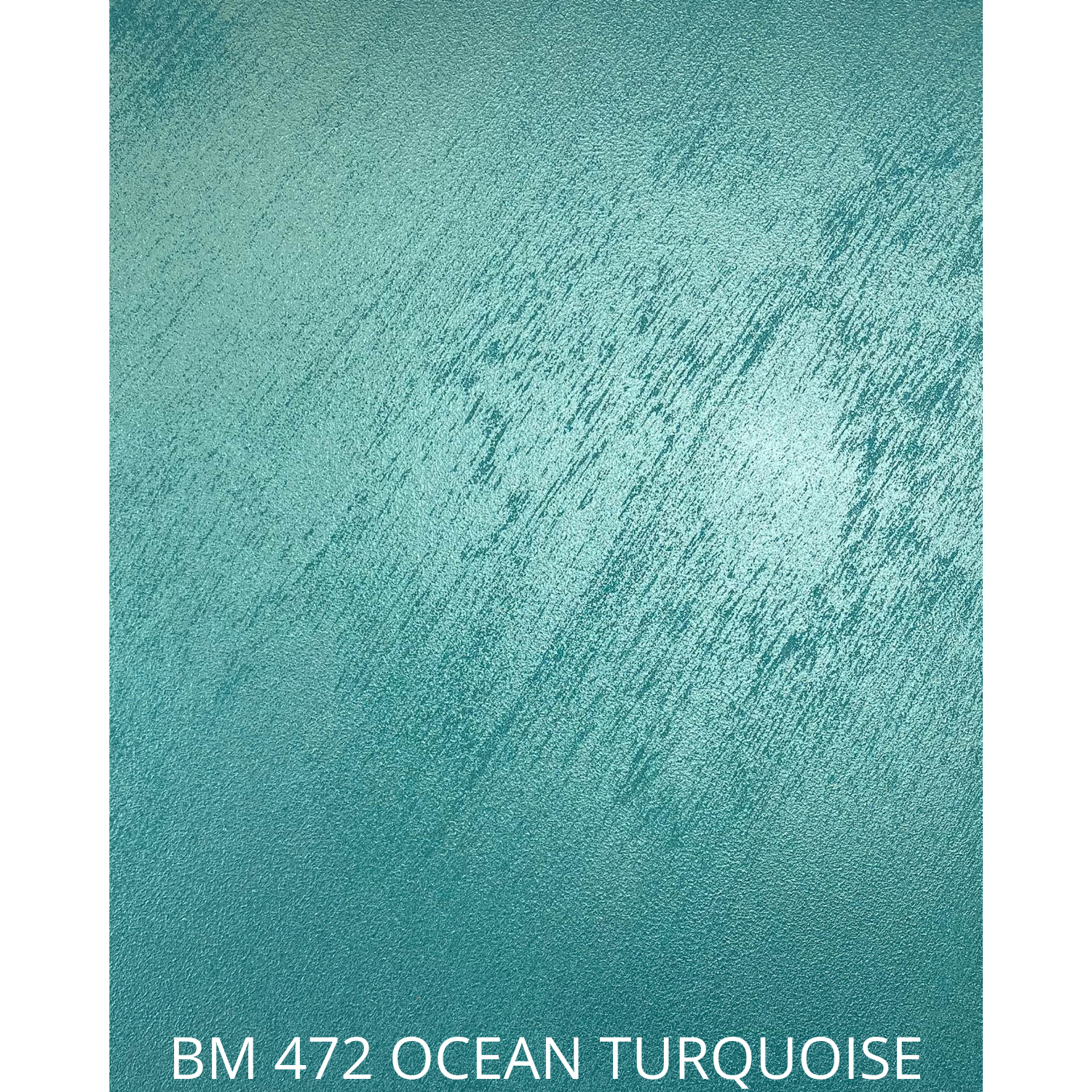 HET BRILLANT Metallico interiérová akrylátová disperzná metalická farba na stenu - BM 472 OCEAN TURQUOISE