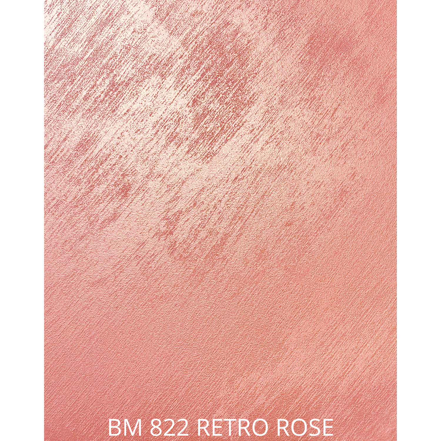 HET BRILLANT Metallico interiérová akrylátová disperzná metalická farba na stenu - BM 822 RETRO ROSE