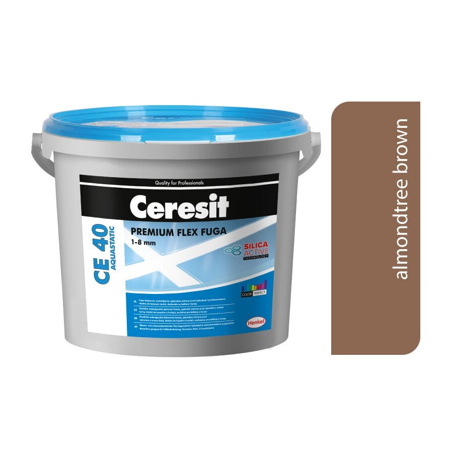 CERESIT CE 40 AQUASTATIC Flexibilná škárovacia hmota 145 - Almondtree Brown