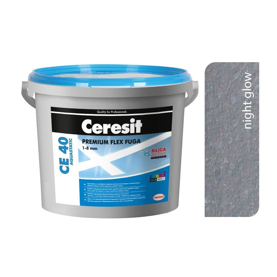 CERESIT CE 40 AQUASTATIC Flexibilná škárovacia hmota - Night Glow
