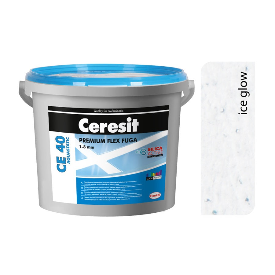 CERESIT CE 40 AQUASTATIC Flexibilná škárovacia hmota 195 - Ice Glow