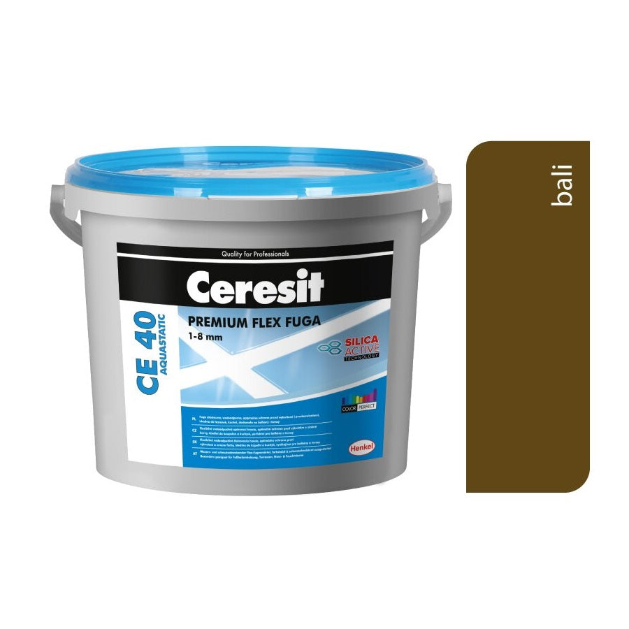 CERESIT CE 40 AQUASTATIC Flexibilná škárovacia hmota 60 - Balibrown
