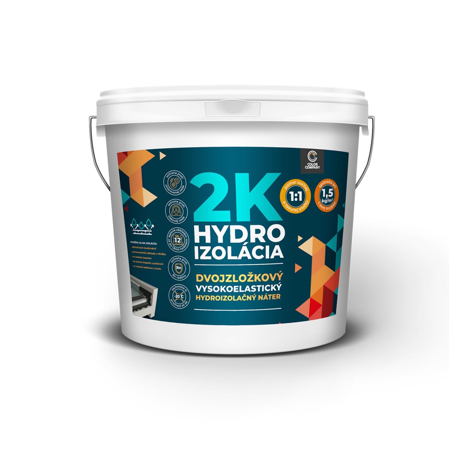 COLOR COMPANY HYDROIZOLÁCIA 2K dvojzložková 6 kg