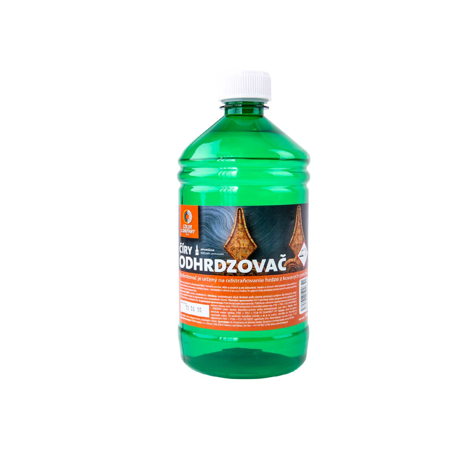 COLOR COMPANY ODHRDZOVAČ na odstraňovanie hrdze z kovových povrchov 0,5 kg