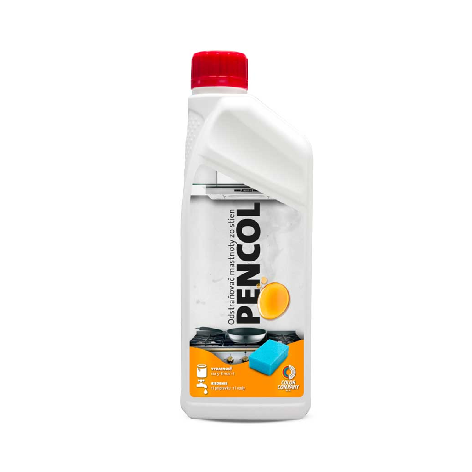 COLOR COMPANY PENCOL odstraňovač mastnoty zo stien 1 l