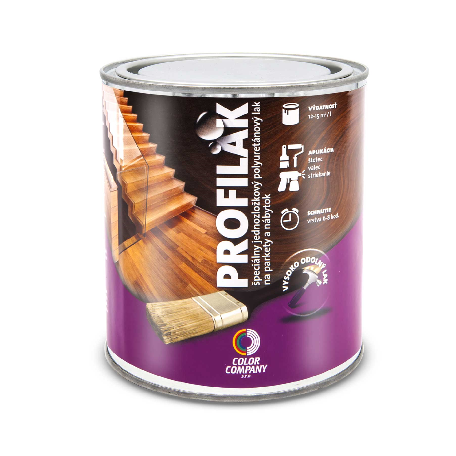 COLOR COMPANY PROFILAK polyuretánový interiérový lak na drevo 0,7 l
