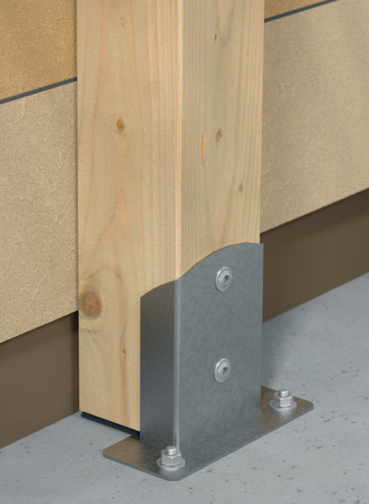 DOMAX PSD zaskrutkovacia pätka stĺpika ZNG ukážka1