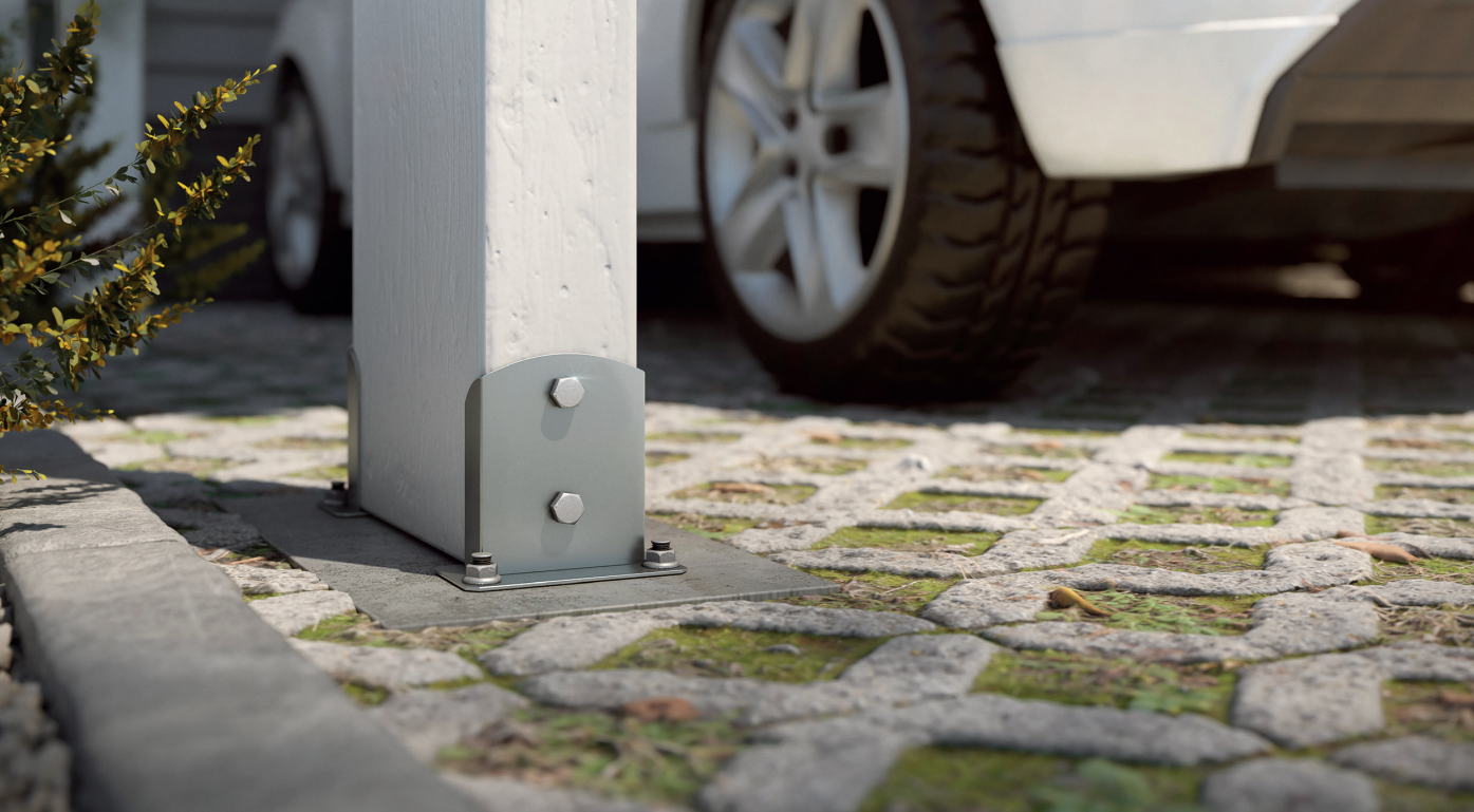 DOMAX PSD zaskrutkovacia pätka stĺpika ZNG ukážka2