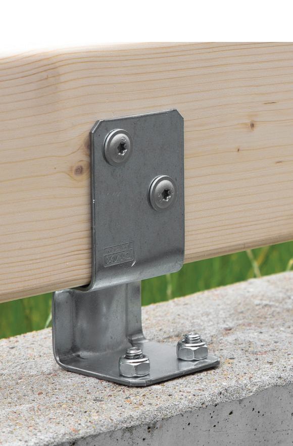 DOMAX PSK zaskrutkovacia pätka stĺpika ukážka