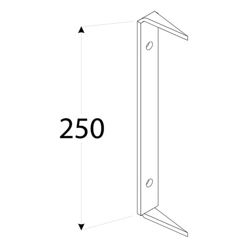 DOMAX KLM svorka na hranoly rozmer