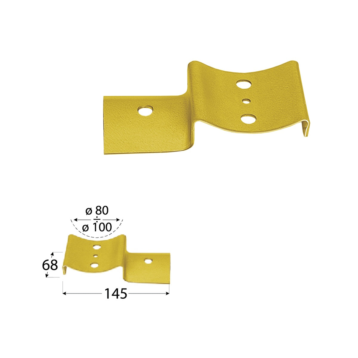 DOMAX LBO 2 spojka okrúhlych trámov typu T
