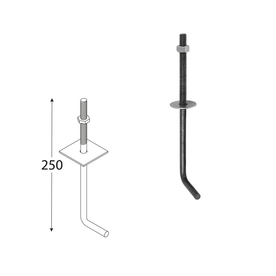 DOMAX SK 250 stavebná kotva