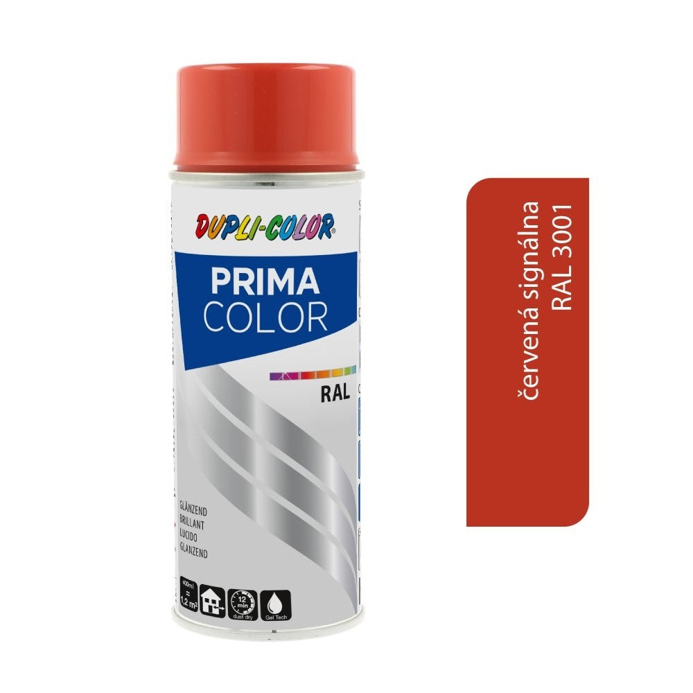 DUPLI COLOR Prima Akrylová farba v spreji RAL 3001 Červená signálna