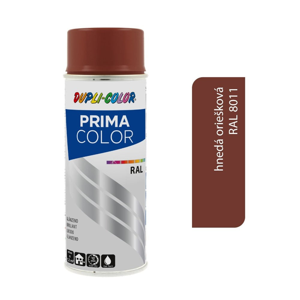 DUPLI COLOR Prima Akrylová farba v spreji RAL 8011 Hnedá oriešková