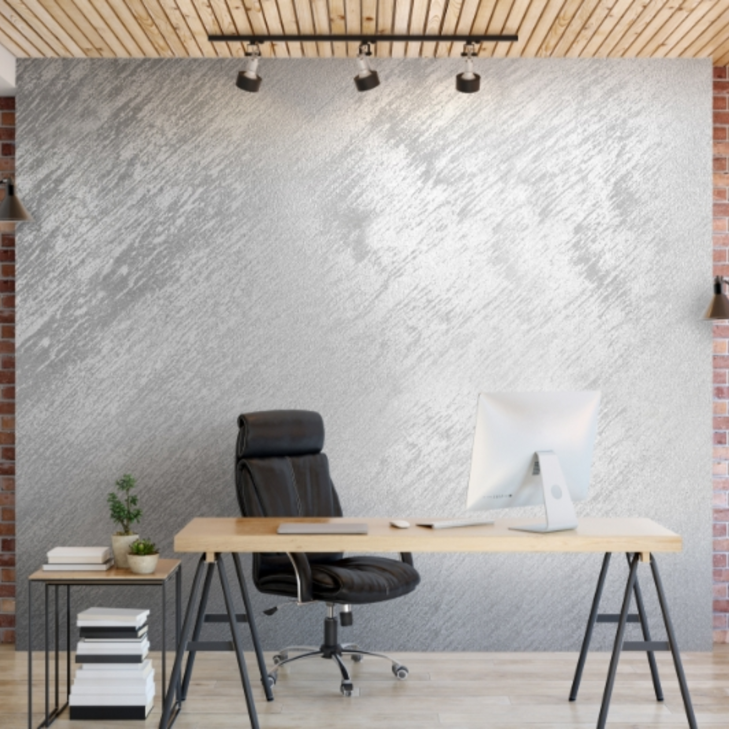 HET BRILLANT Metallico interiérová akrylátová disperzná metalická farba na stenu - ukážka