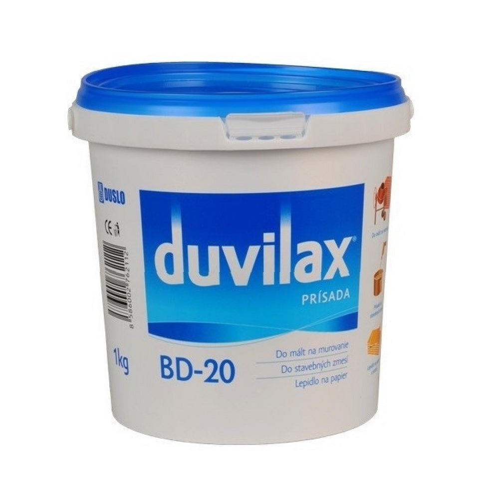 Duvilax BD-20 lepidlo a prísada do omietok, malt a stavebných zmesí 1 kg