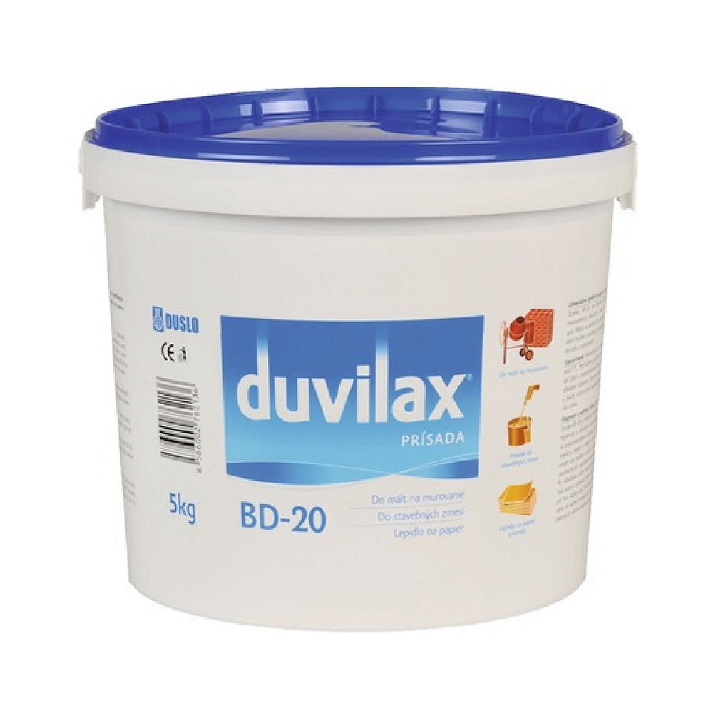 Duvilax BD-20 lepidlo a prísada do omietok, malt a stavebných zmesí 5 kg