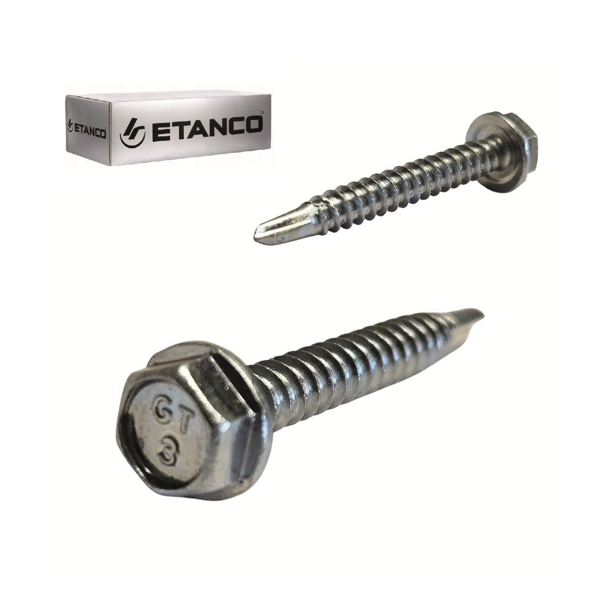 ETANCO GT 3 Ø4,8 mm skrutka na upevňovanie plechov bez podložky
