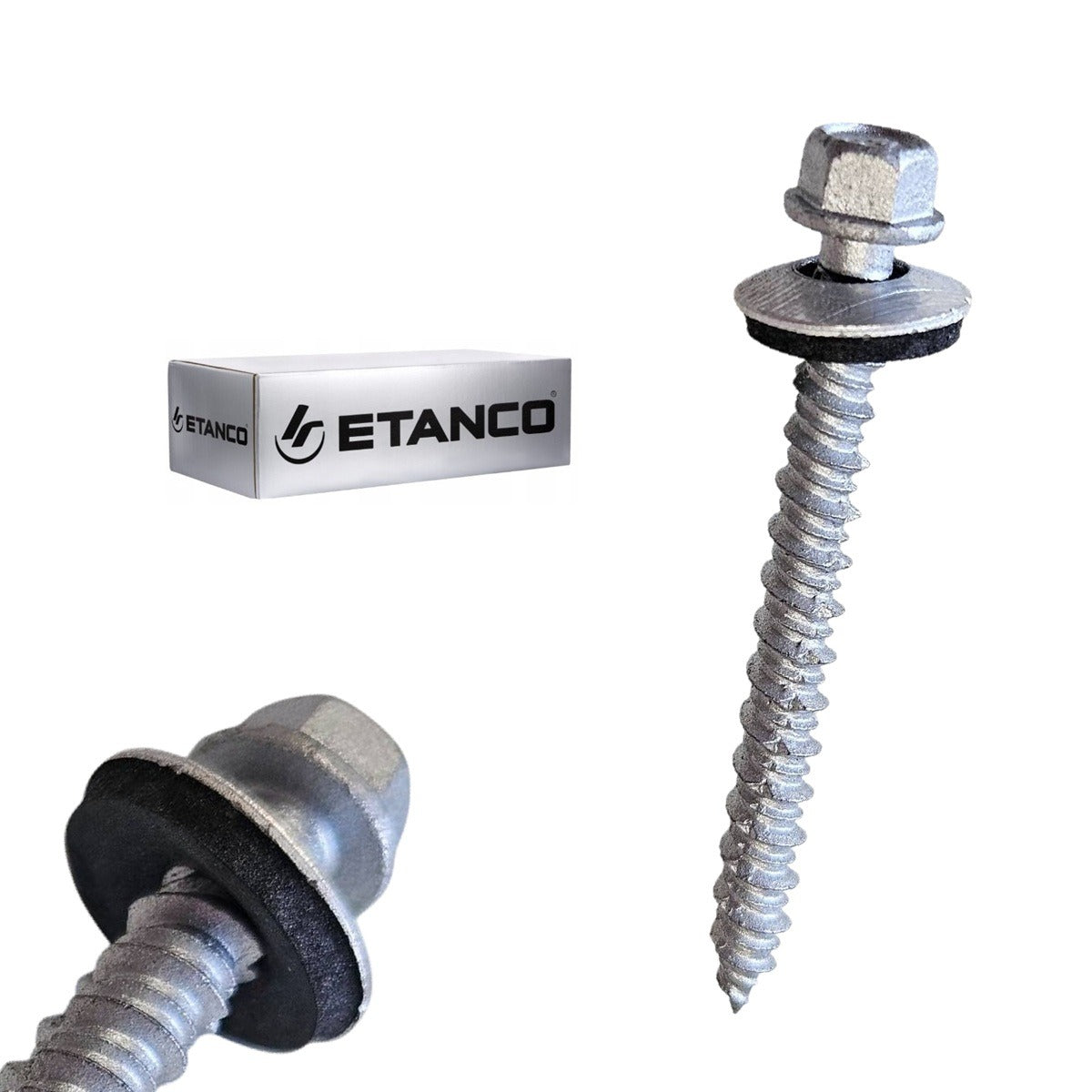 ETANCO GTR W Ø6,4 mm skrutka na upevňovanie plechov s podložkou A16