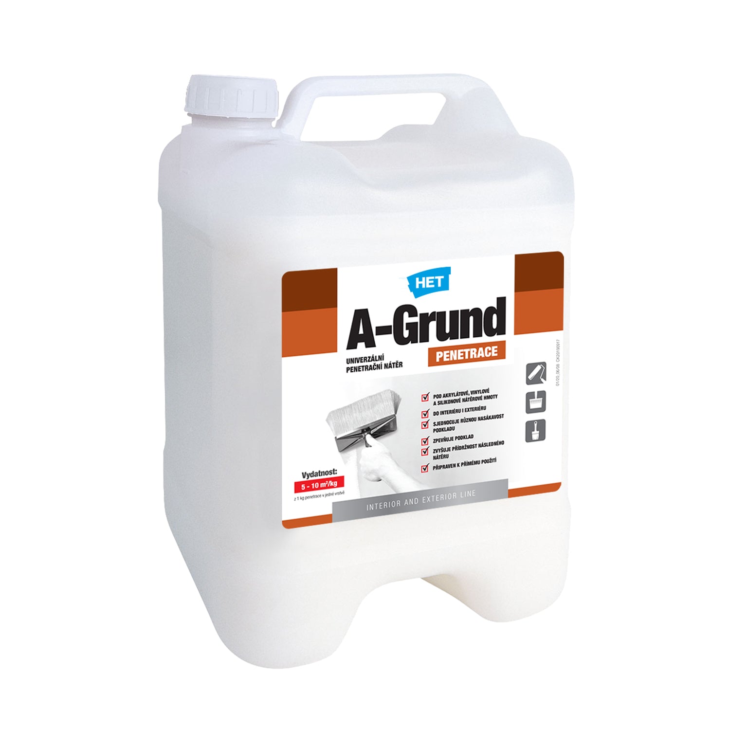 HET A-GRUND univerzálny penetračný náter 5 kg