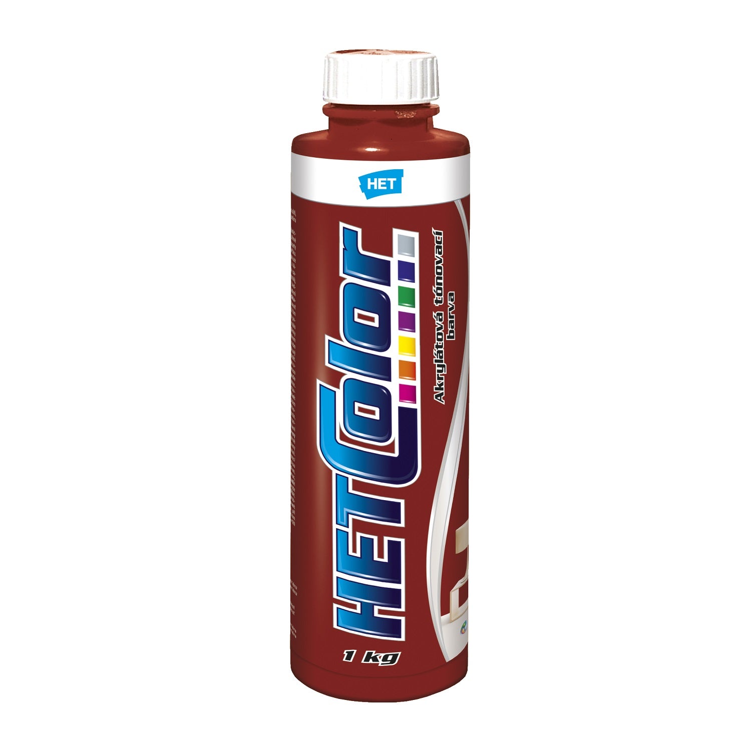 HET HETCOLOR akrylátová tónovacia farba - 0850 vínový odtieň 1 kg