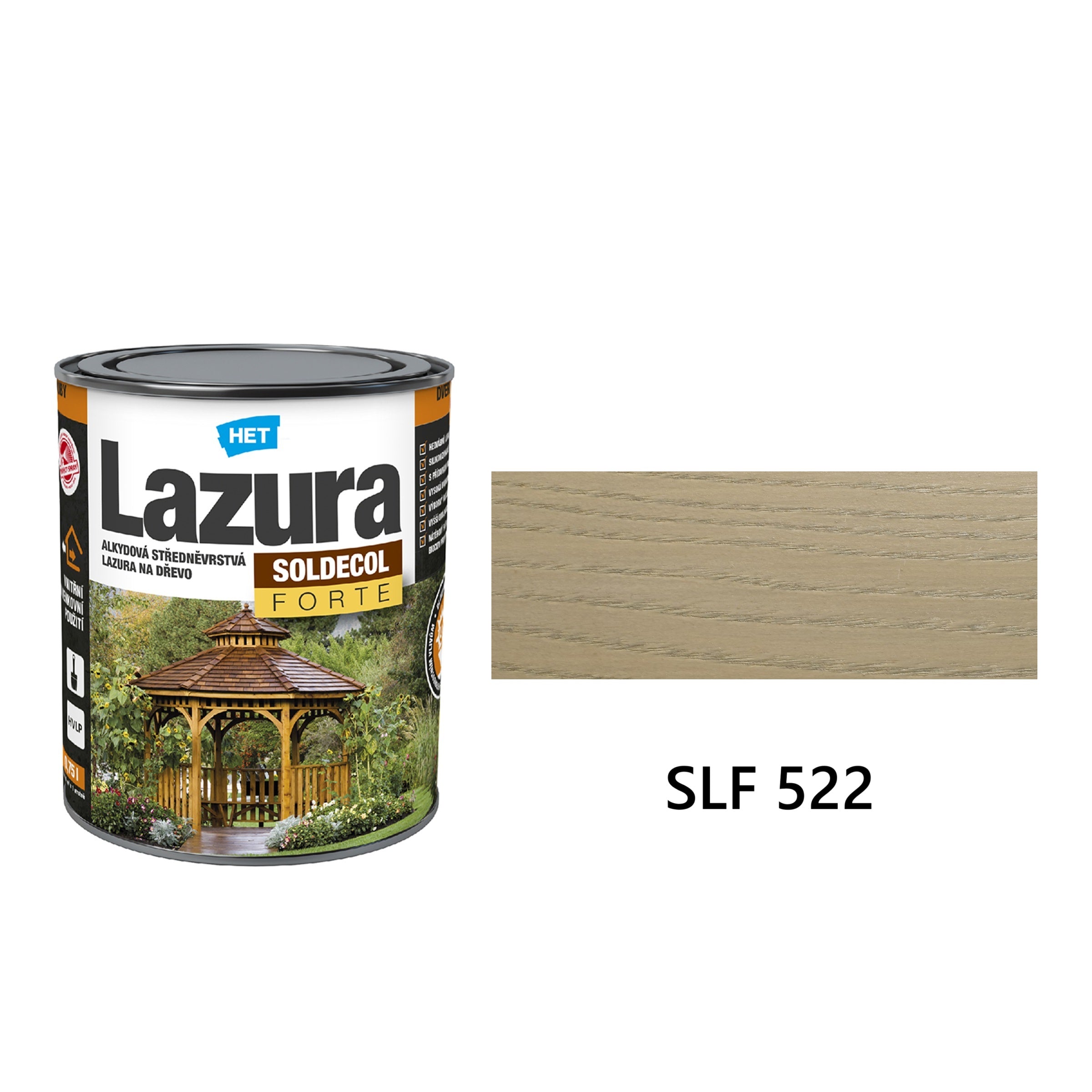 HET SOLDECOL Lazúra FORTE SLF 522