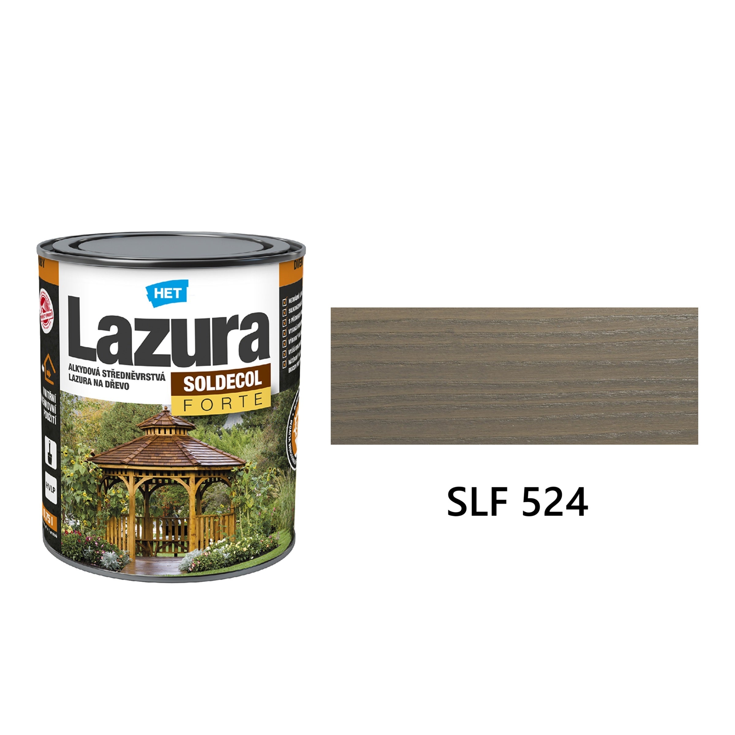 HET SOLDECOL Lazúra FORTE SLF 524
