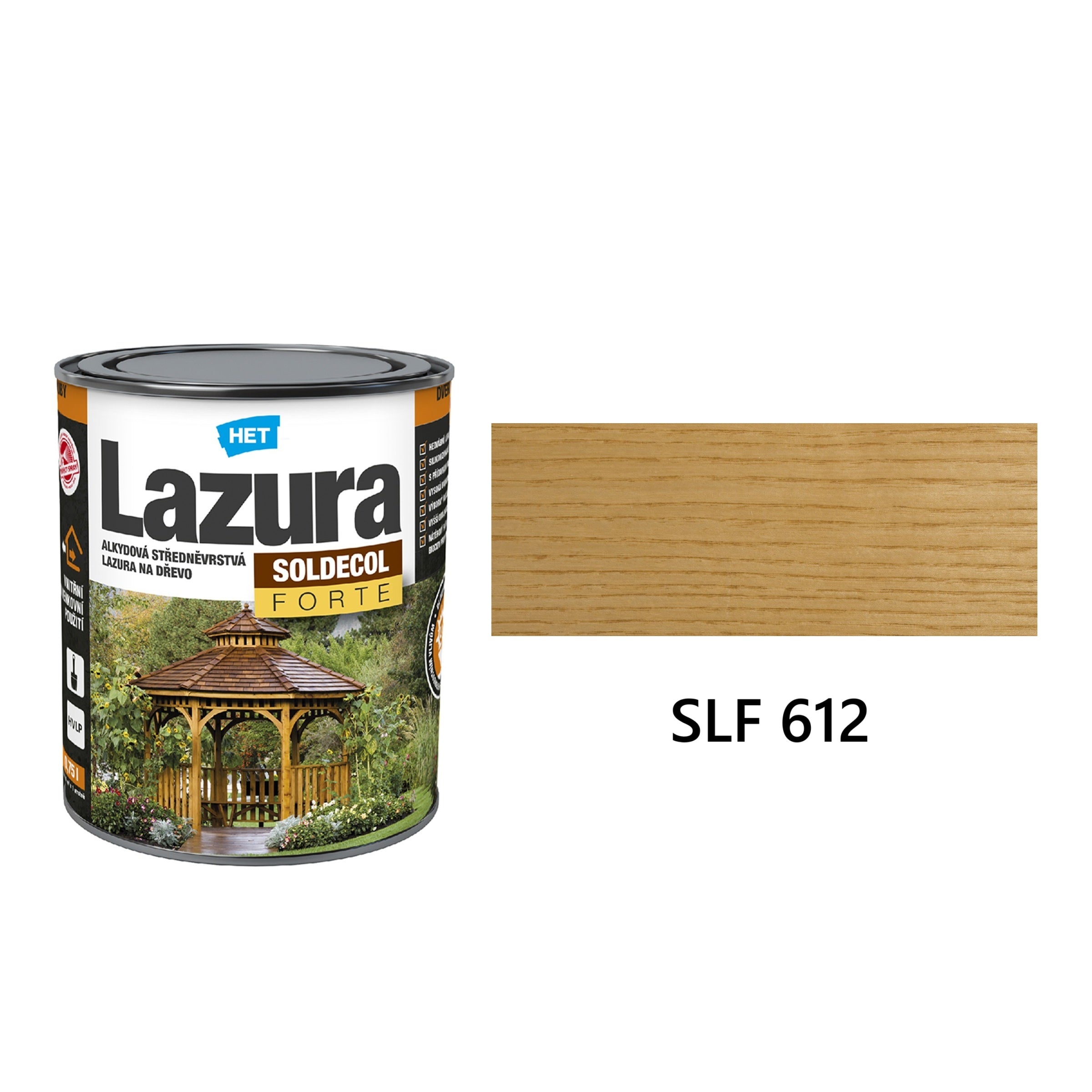 HET SOLDECOL Lazúra FORTE SLF  612
