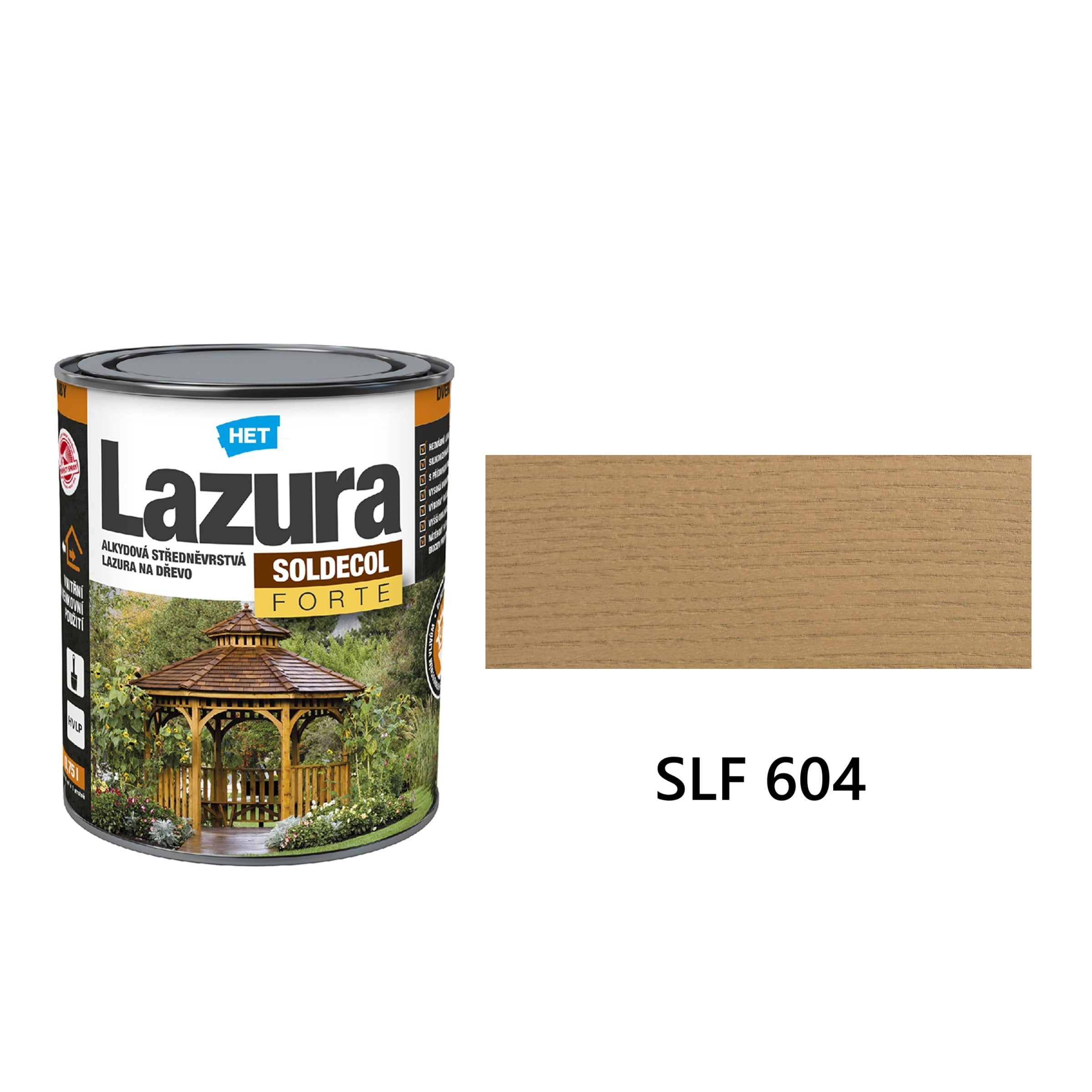 HET SOLDECOL Lazúra FORTE SLF 604