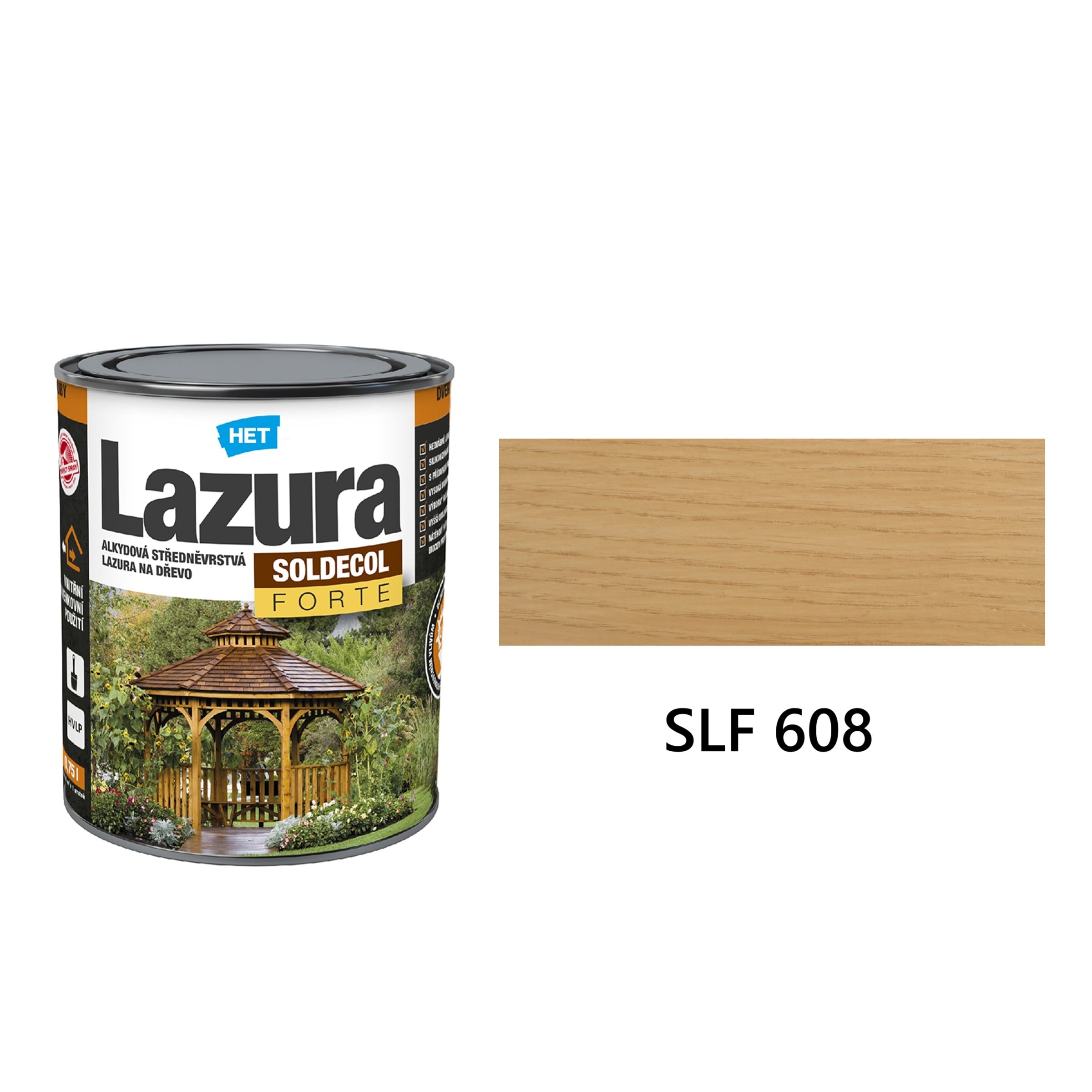 HET SOLDECOL Lazúra FORTE SLF 608