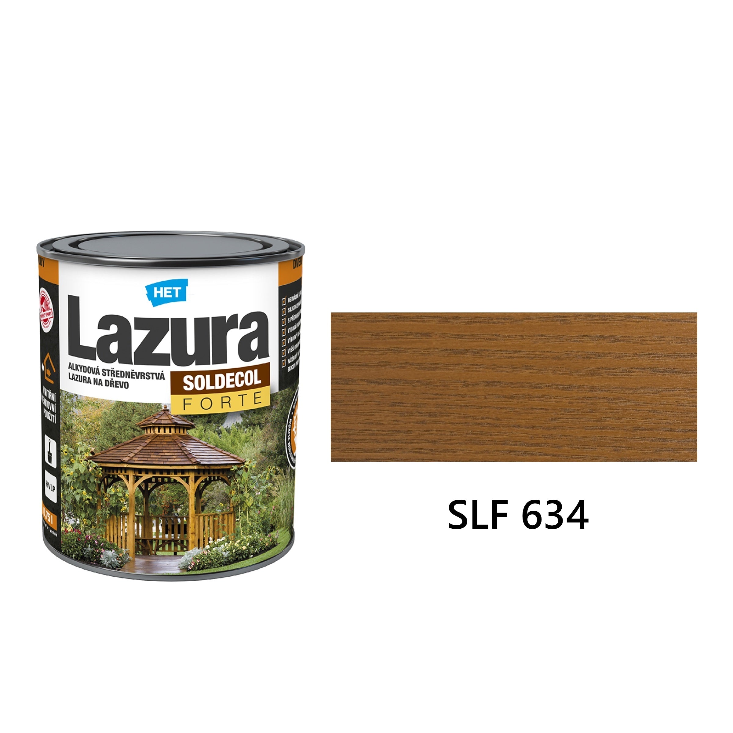 HET SOLDECOL Lazúra FORTE SLF  634