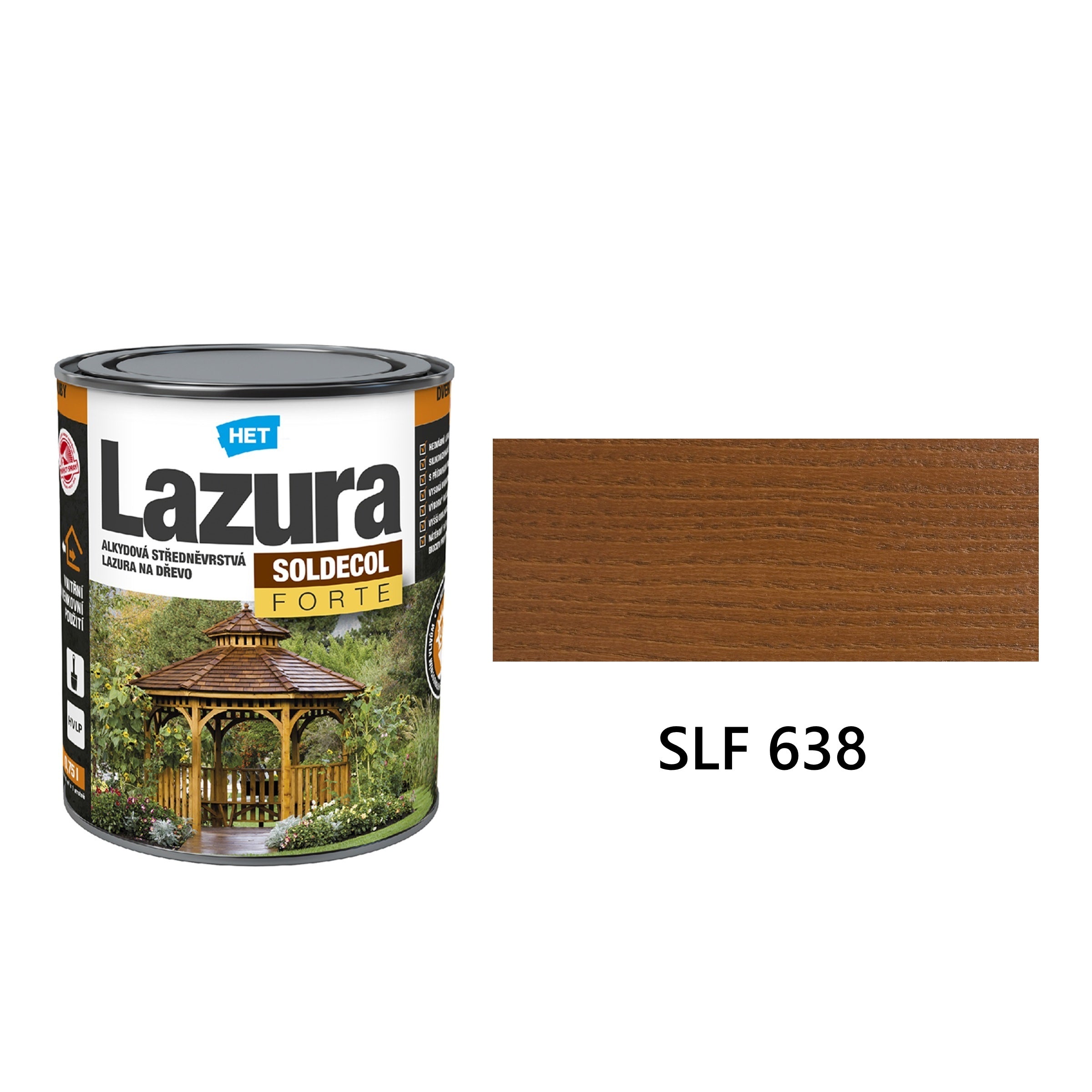 HET SOLDECOL Lazúra FORTE SLF 638