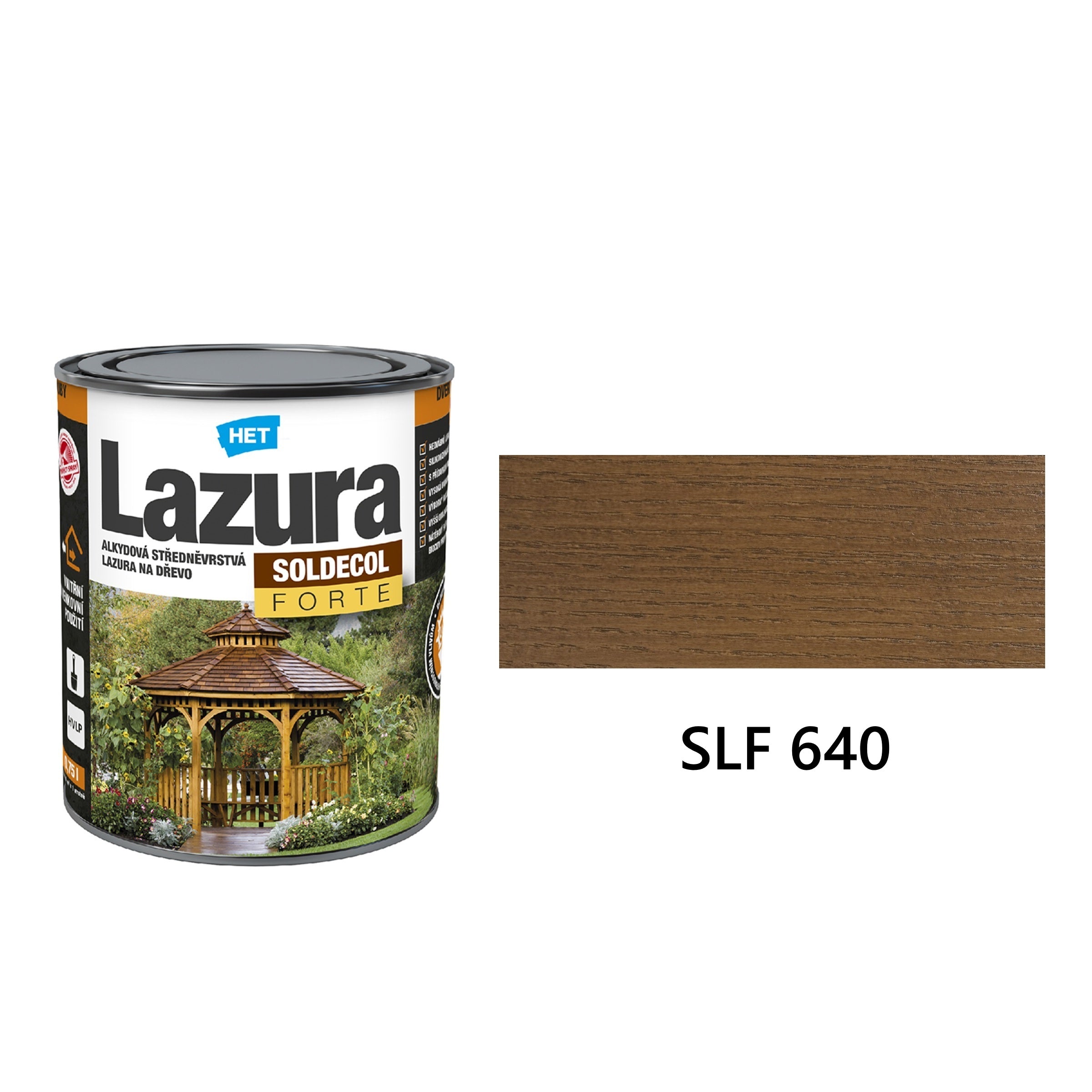 HET SOLDECOL Lazúra FORTE SLF 640