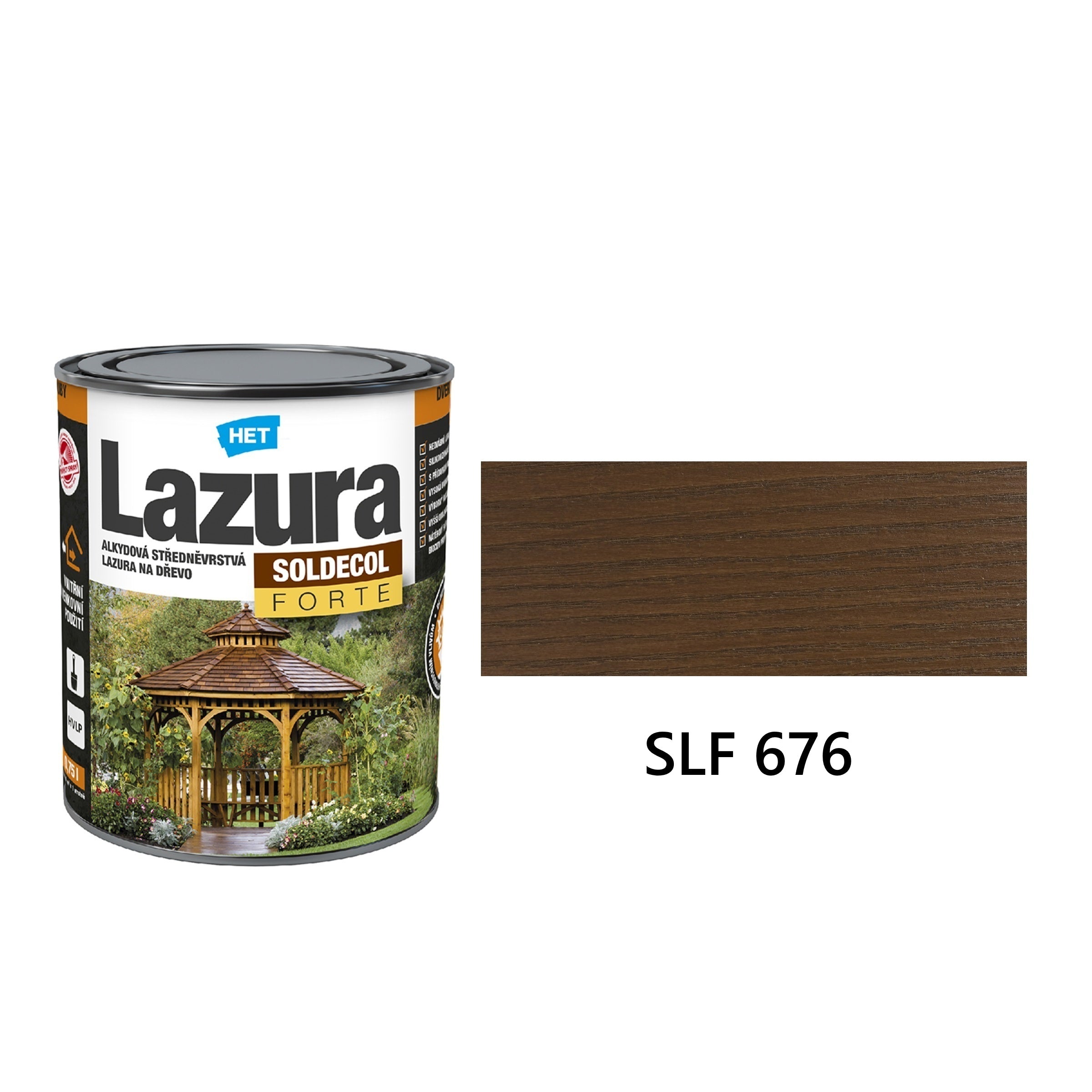 HET SOLDECOL Lazúra FORTE SLF 676